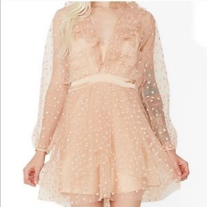 For Love & Lemond All that Glitters Star Dress NWT